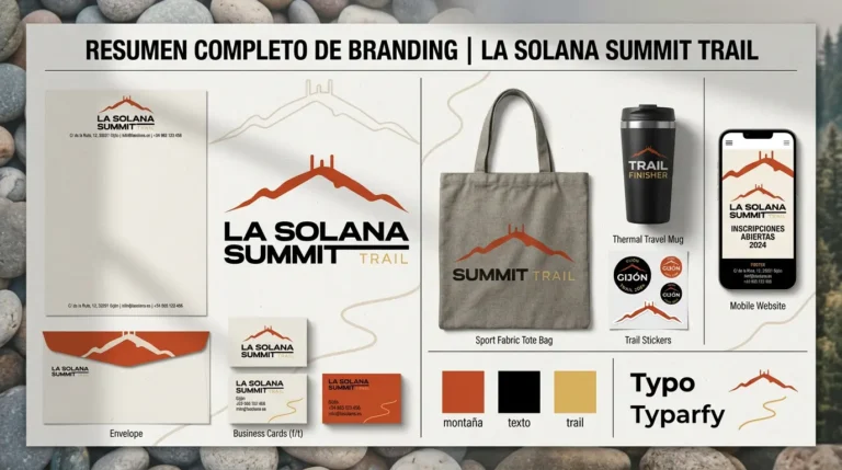 Proyecto de Branding La Solana Trail