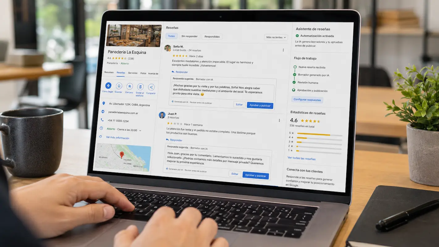 Responder reseñas en Google Maps y el SEO local